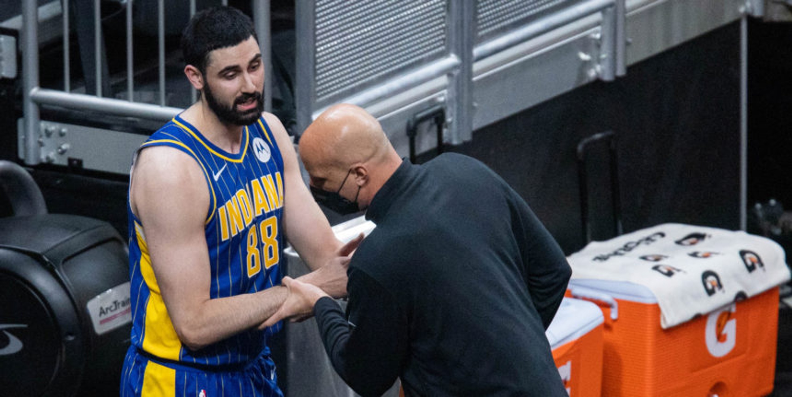 Pacers suspend assistant Greg Foster, fine Goga Bitadze for altercation