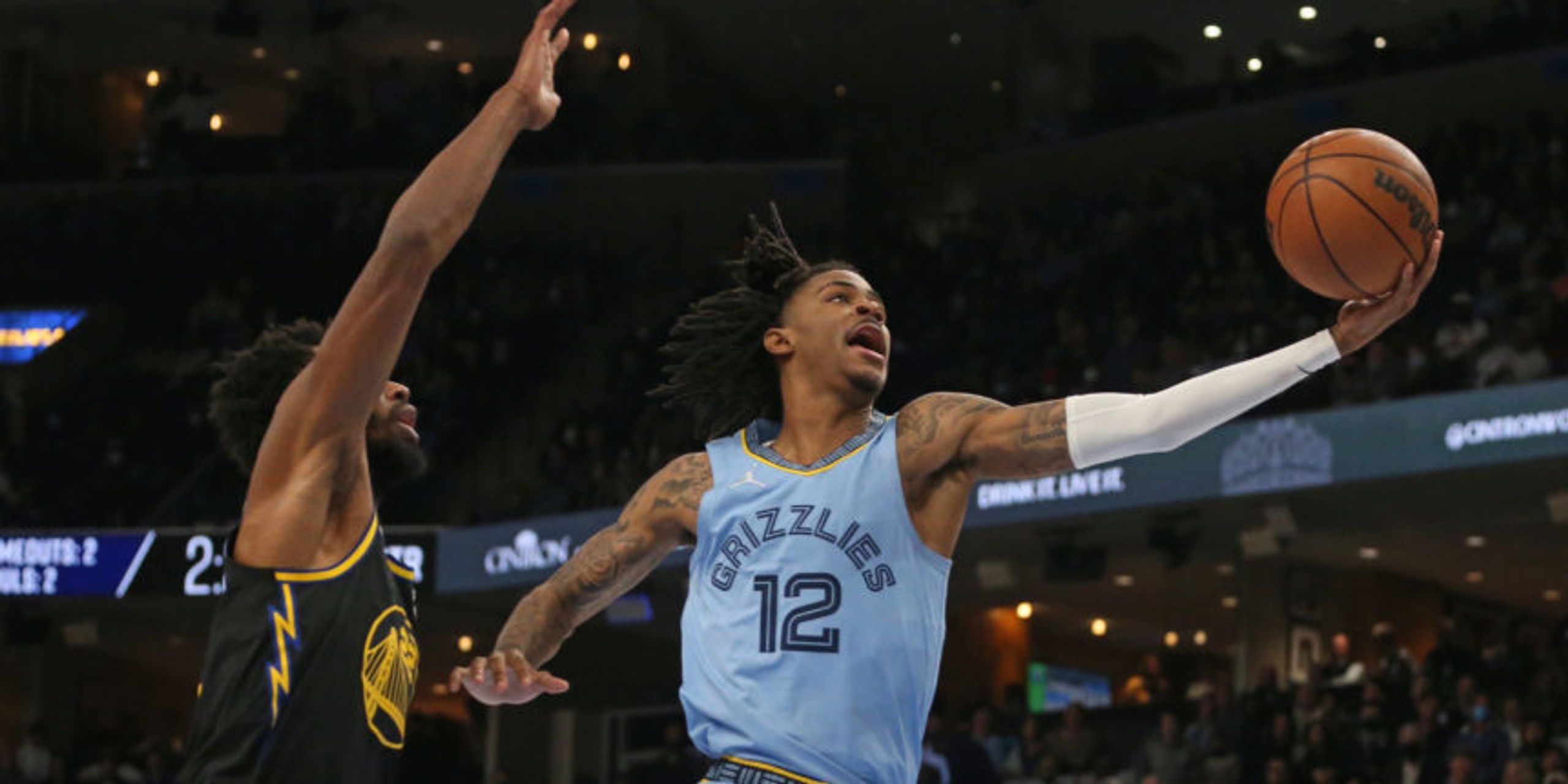 Morant scores 29, Grizzlies beat Warriors for 10th straight