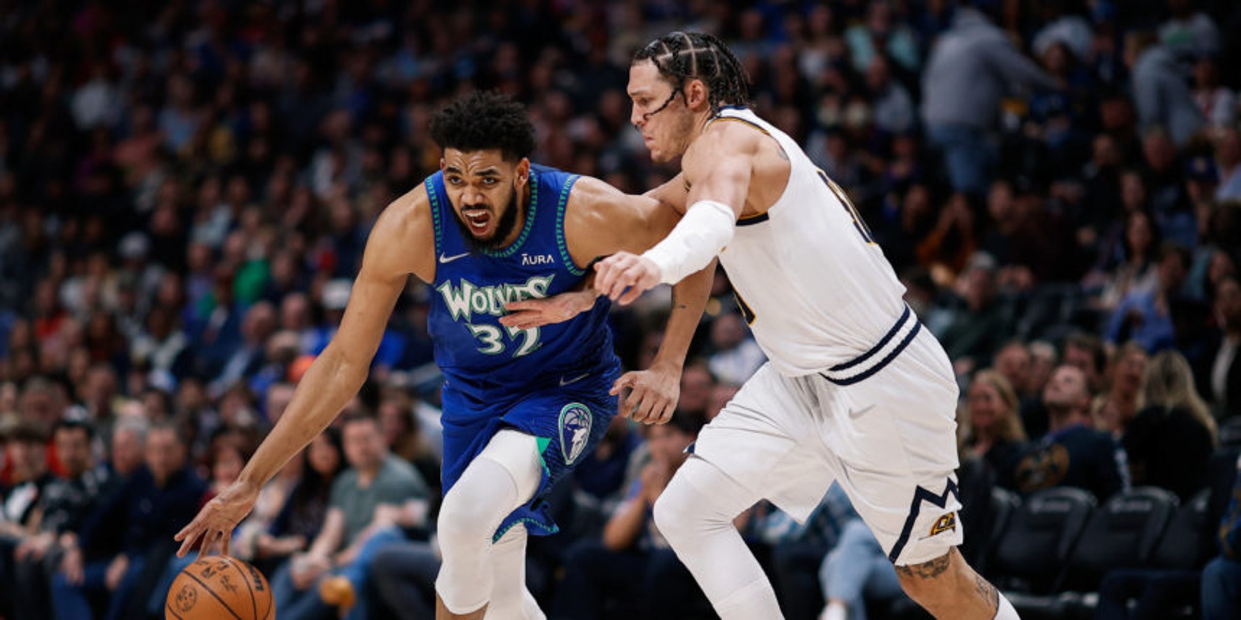 Towns, Edwards lead Timberwolves to 136-130 win over Nuggets