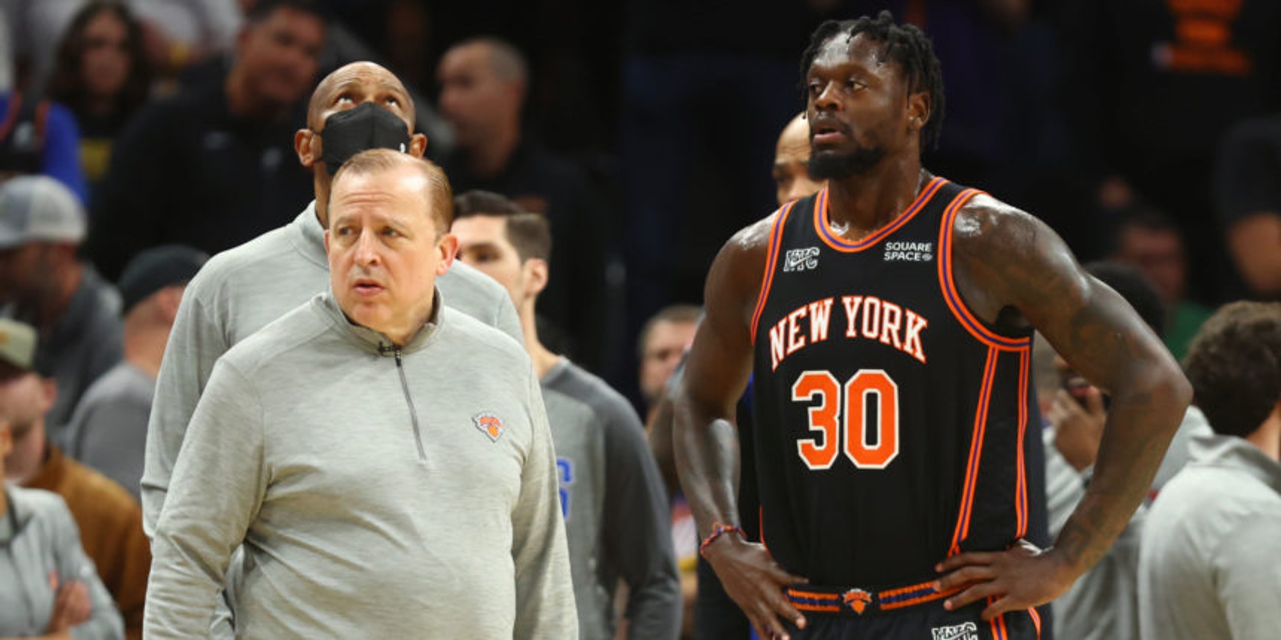 After rare playoff appearance, Randle, Knicks take step back