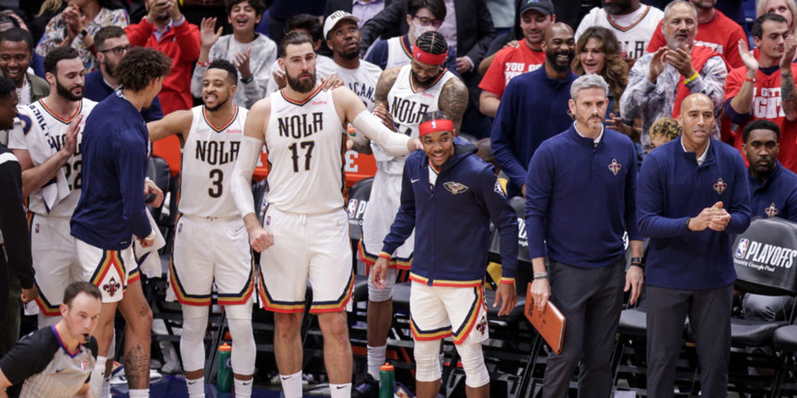 Pelicans defying playoff odds, while Heat look to advance