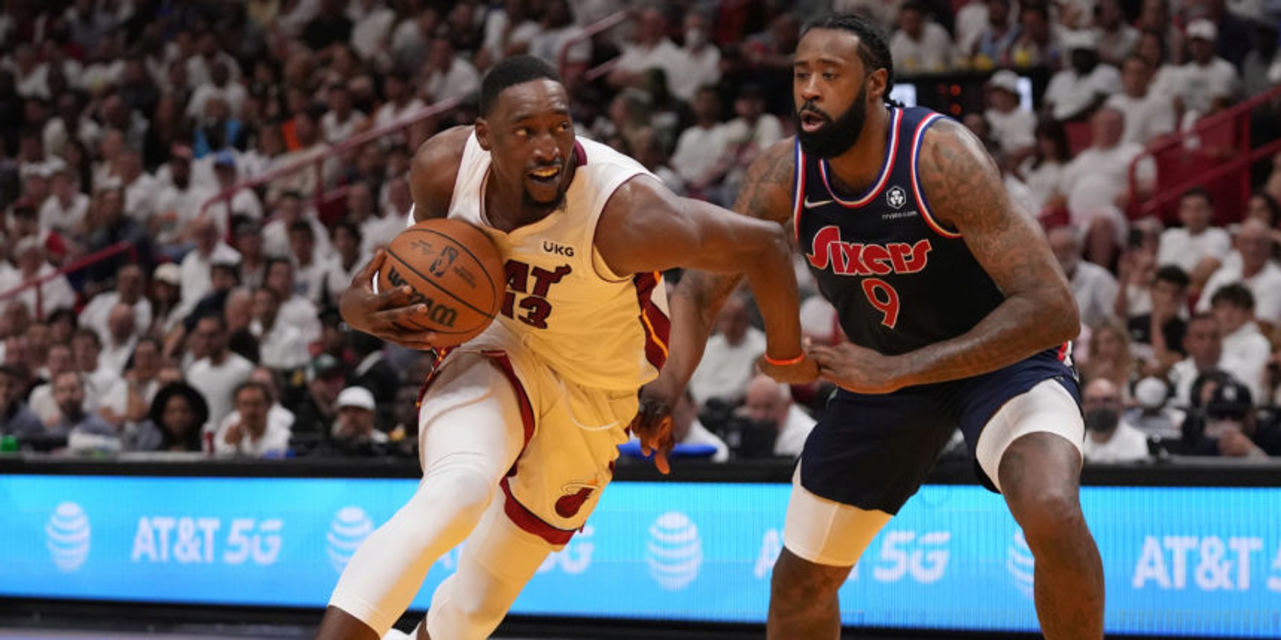 Bam Adebayo stands at the core of the Heat's second-round dominance