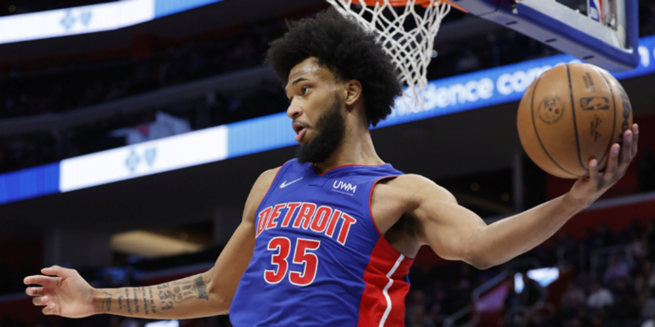 Marvin Bagley re-signs with Detroit on a three-year deal