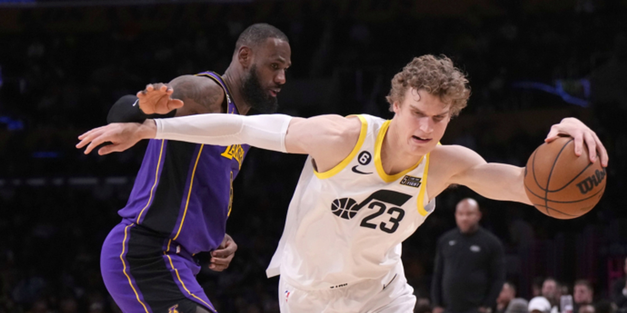 Markkanen leads surprising Jazz past Lakers, 130-116