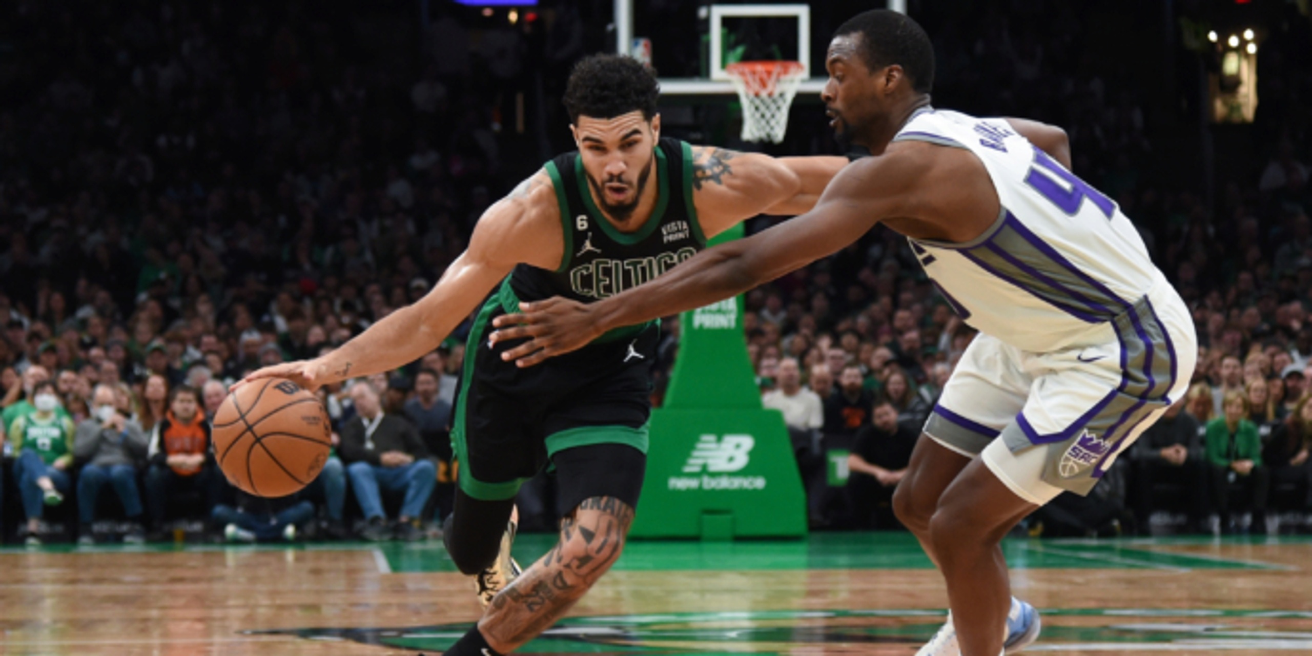Tatum scores 30; Celtics pull away from Kings, 122-104