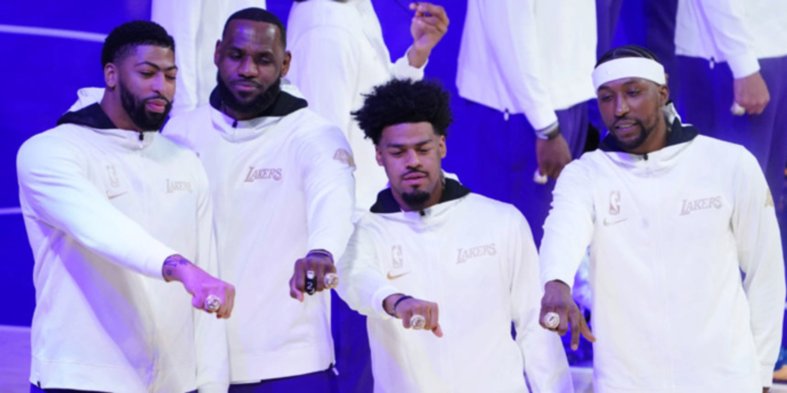Los Angeles Lakers awarded 2020 championship rings