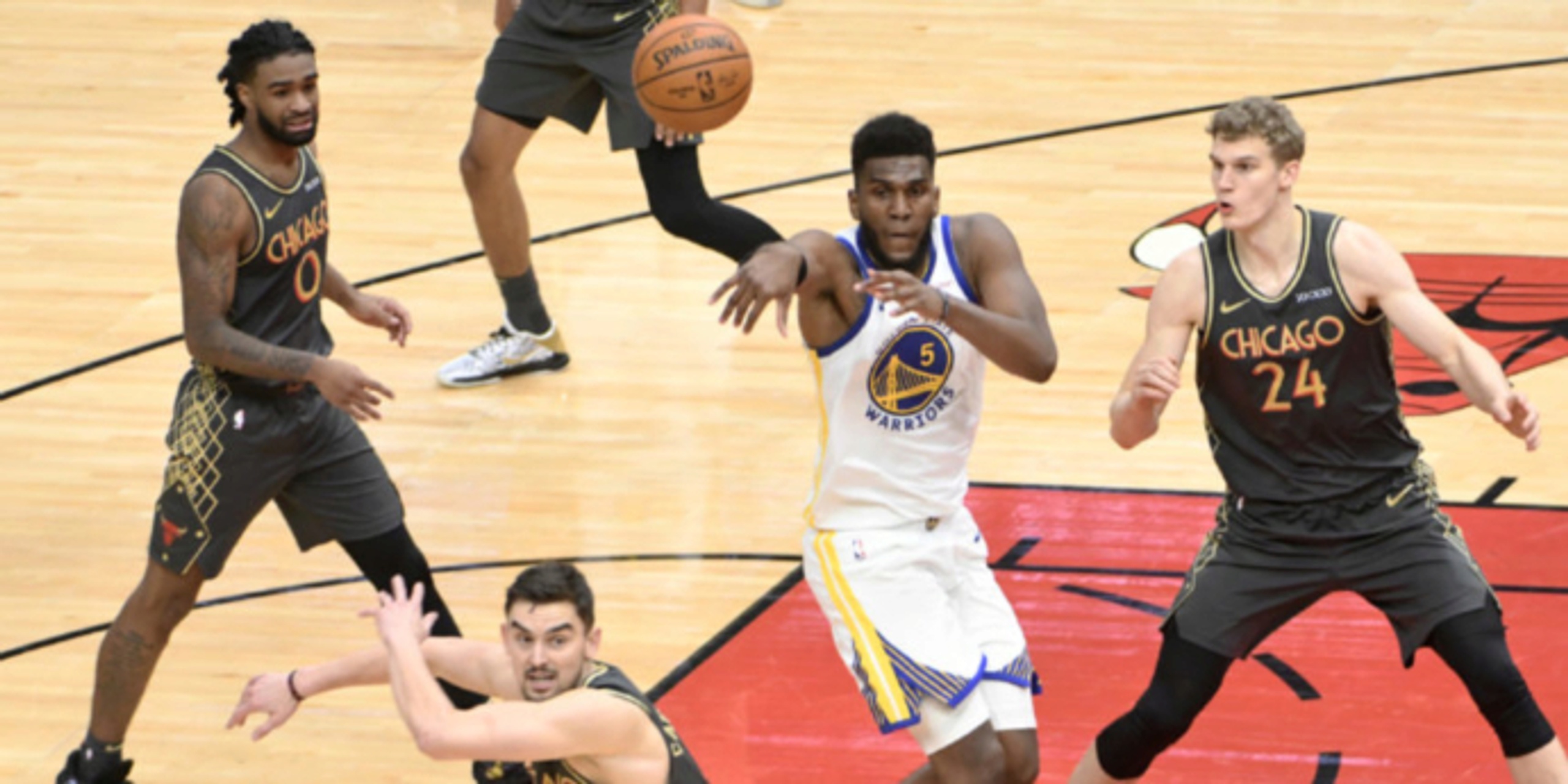Warriors' Kevon Looney out two weeks with left ankle sprain