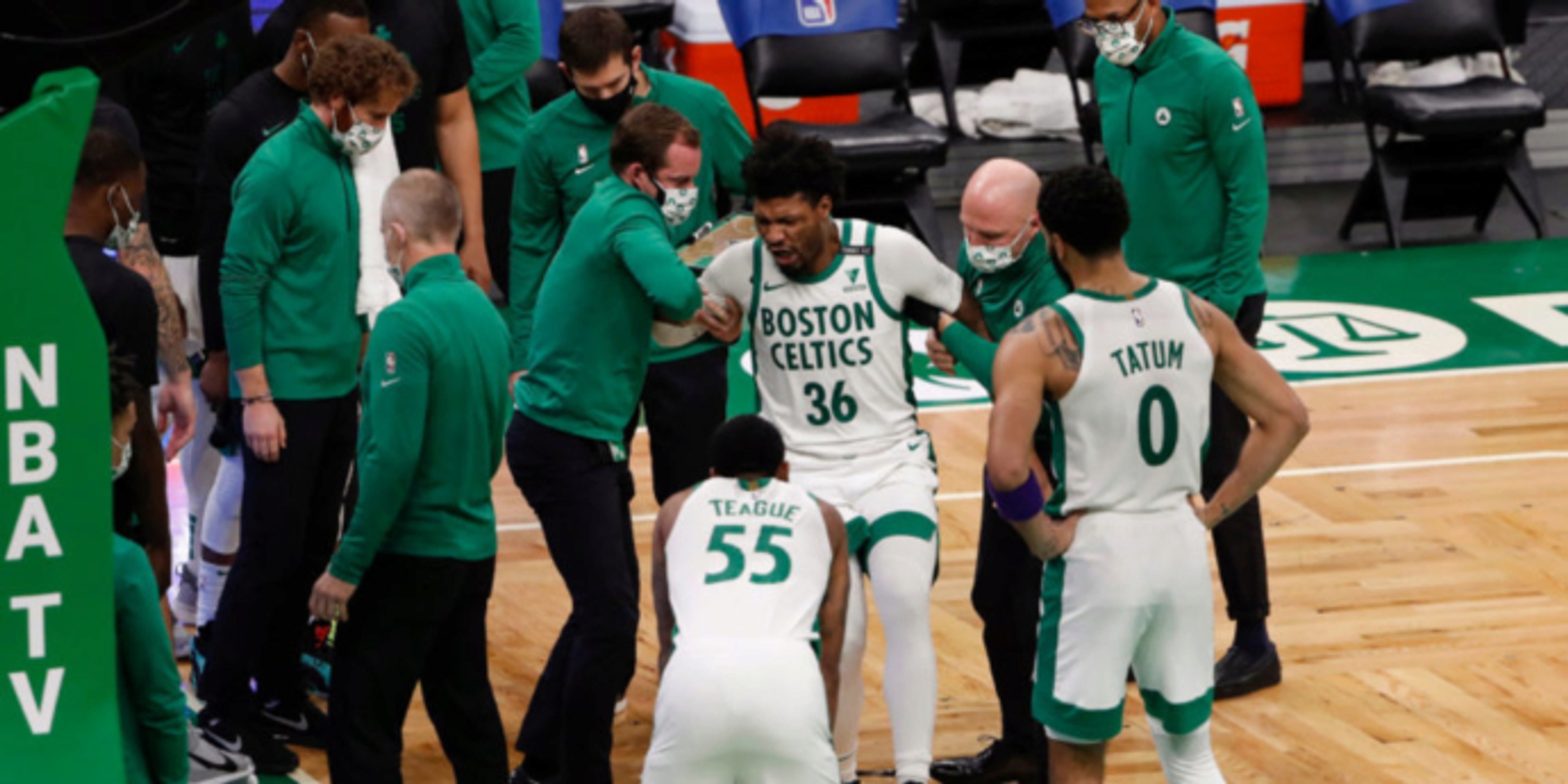 Marcus Smart likely out through All-Star break, hopeful for second half return