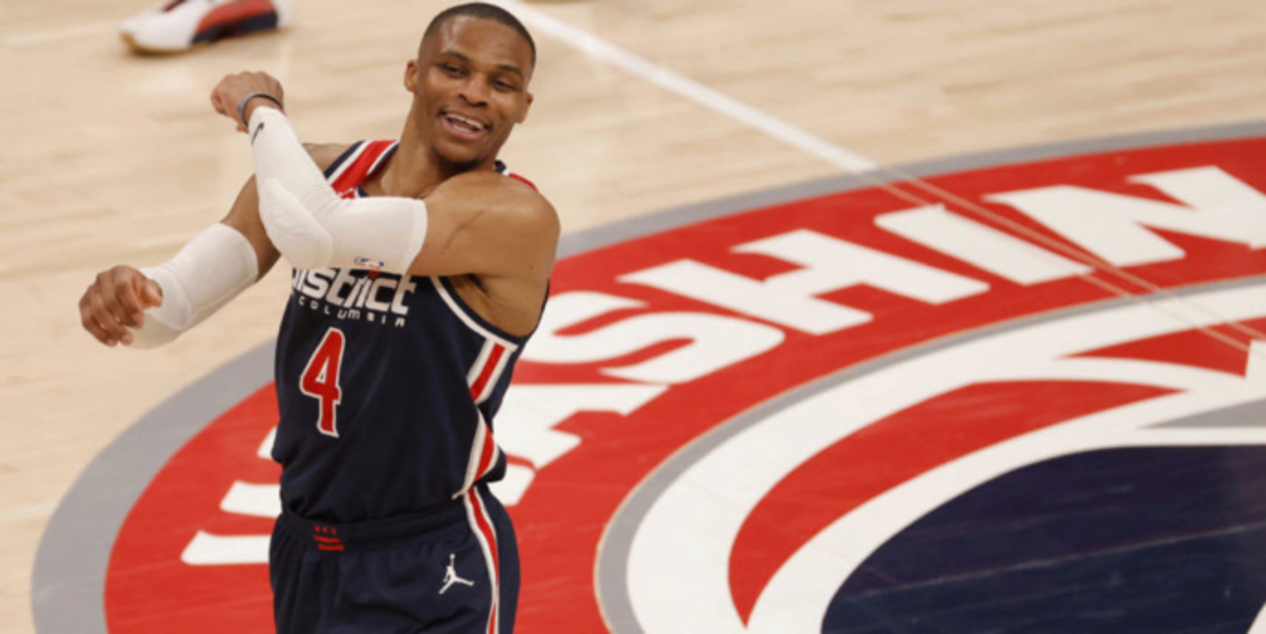 Westbrook posts 21 rebounds and 24 assists, Wizards beat Pacers 154-141