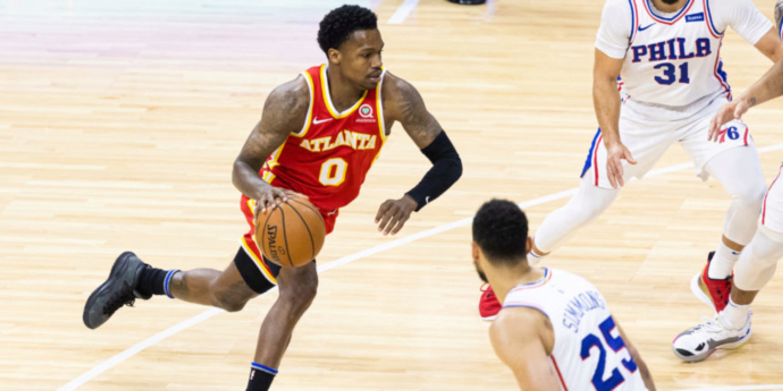 Hawks' Brandon Goodwin out for playoffs with respiratory condition