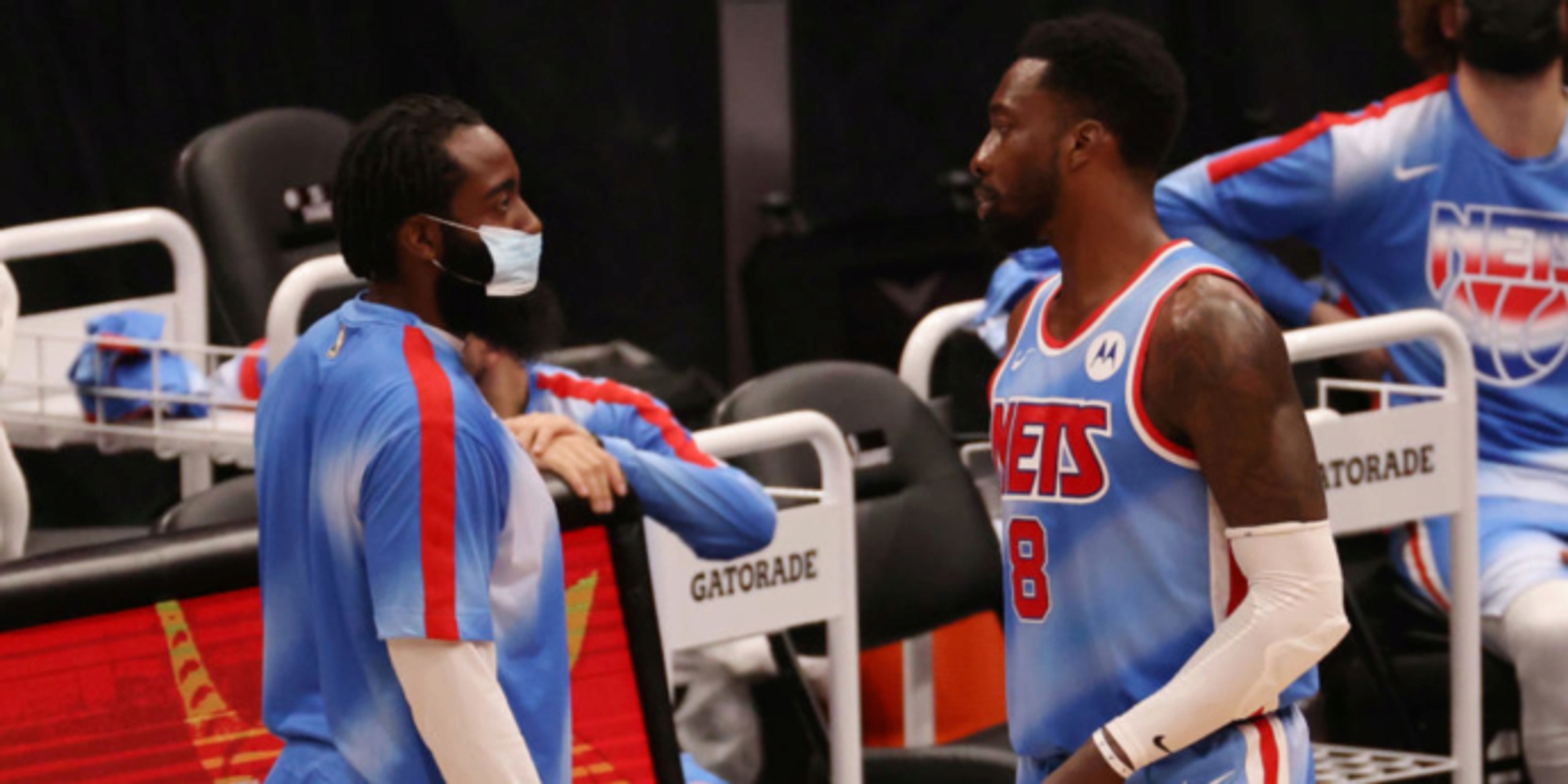 Nets' James Harden out, Jeff Green questionable for Game 4