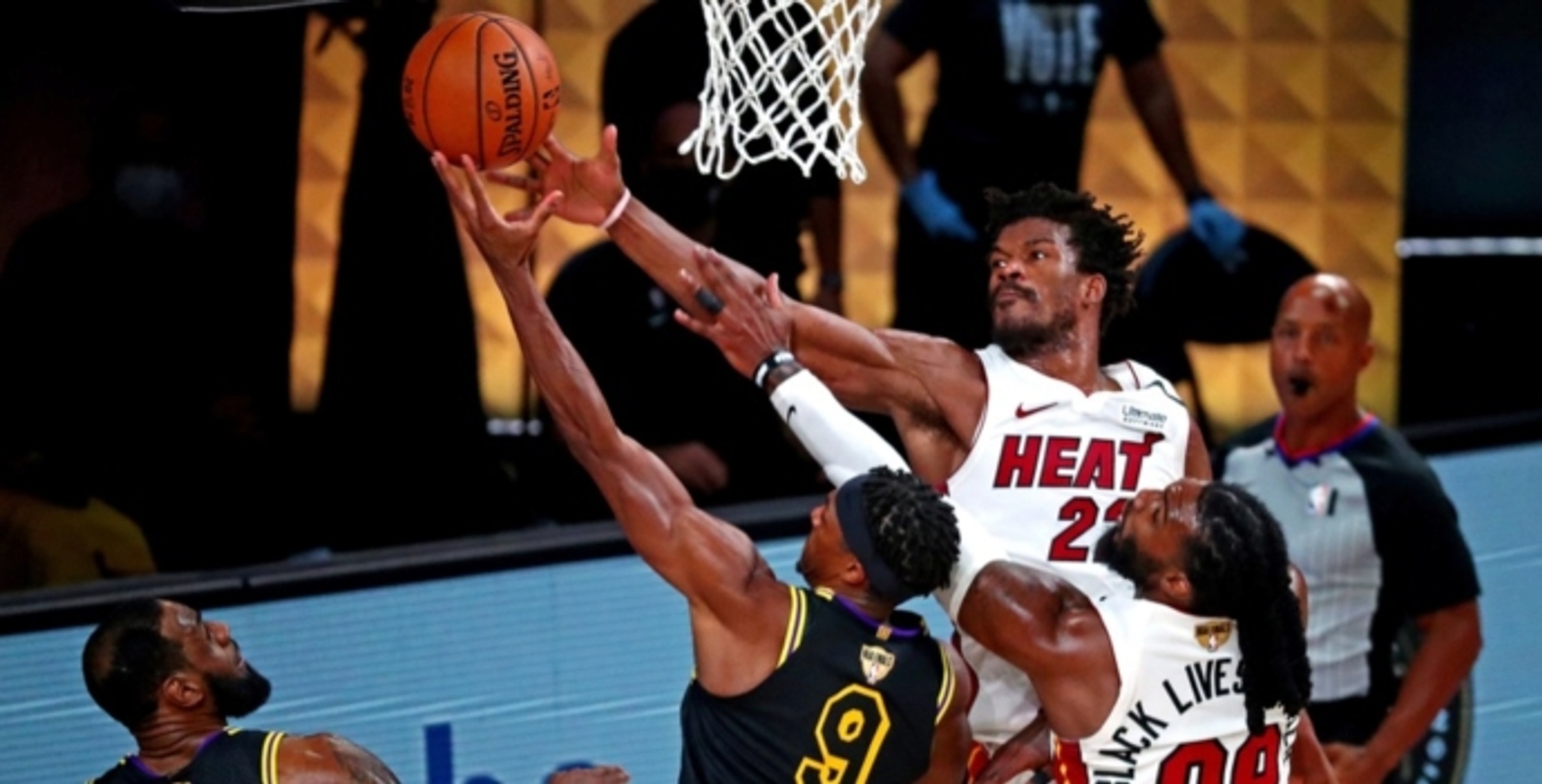 Heat top Lakers, stave off elimination