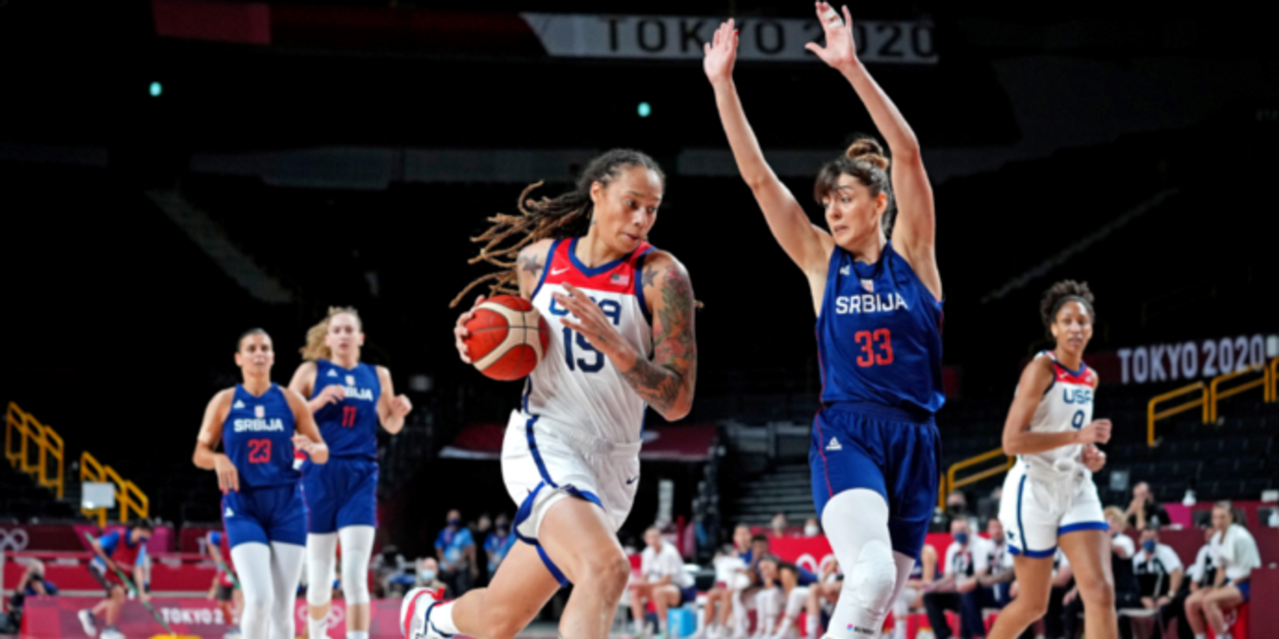 Griner leads U.S. women's national team to gold-medal game with win vs. Serbia