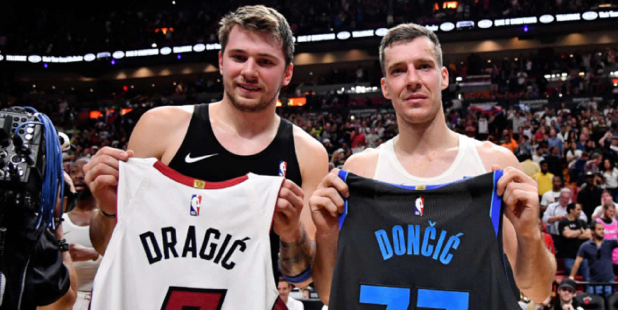 Luka Doncic evades question on Goran Dragic potentially joining Mavs