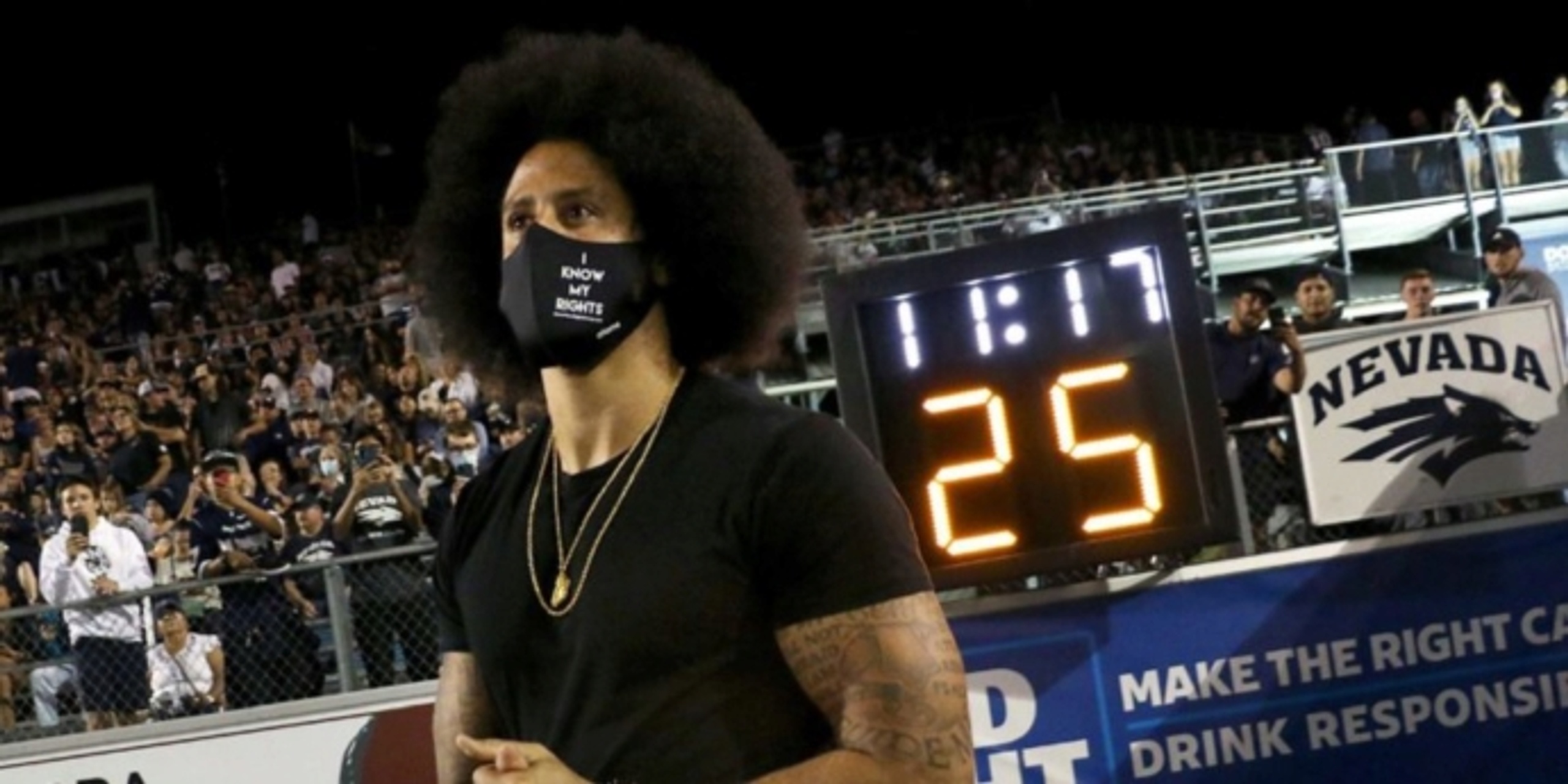 Colin Kaepernick, Suns minority owner Jahm Najafi spotted at Suns game