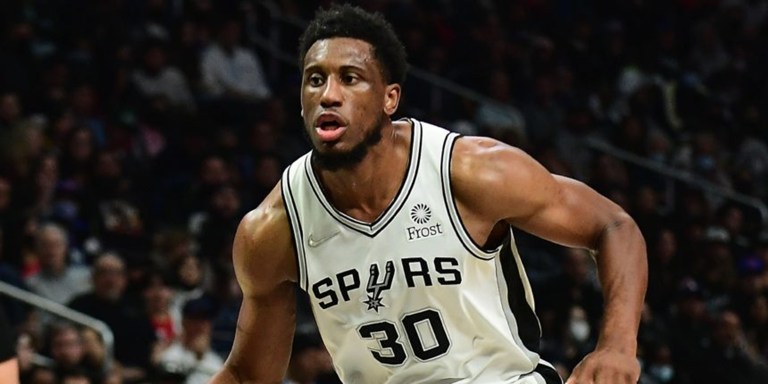 Thad Young on unfamiliar role with Spurs and business of basketball