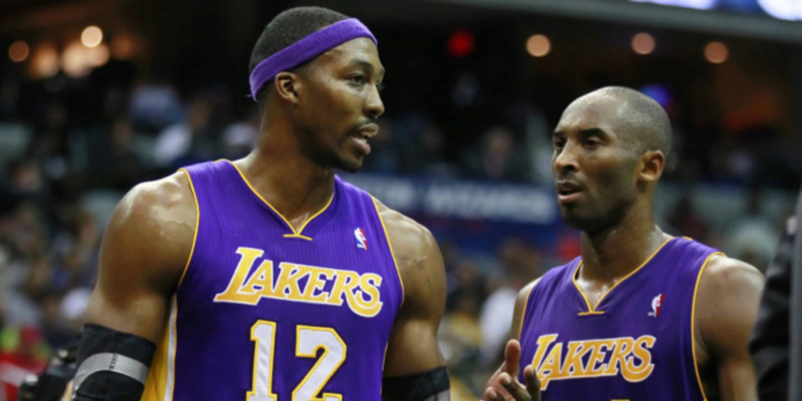 Kobe after he welcomed Dwight Howard to LA: 'This ain’t gonna work'