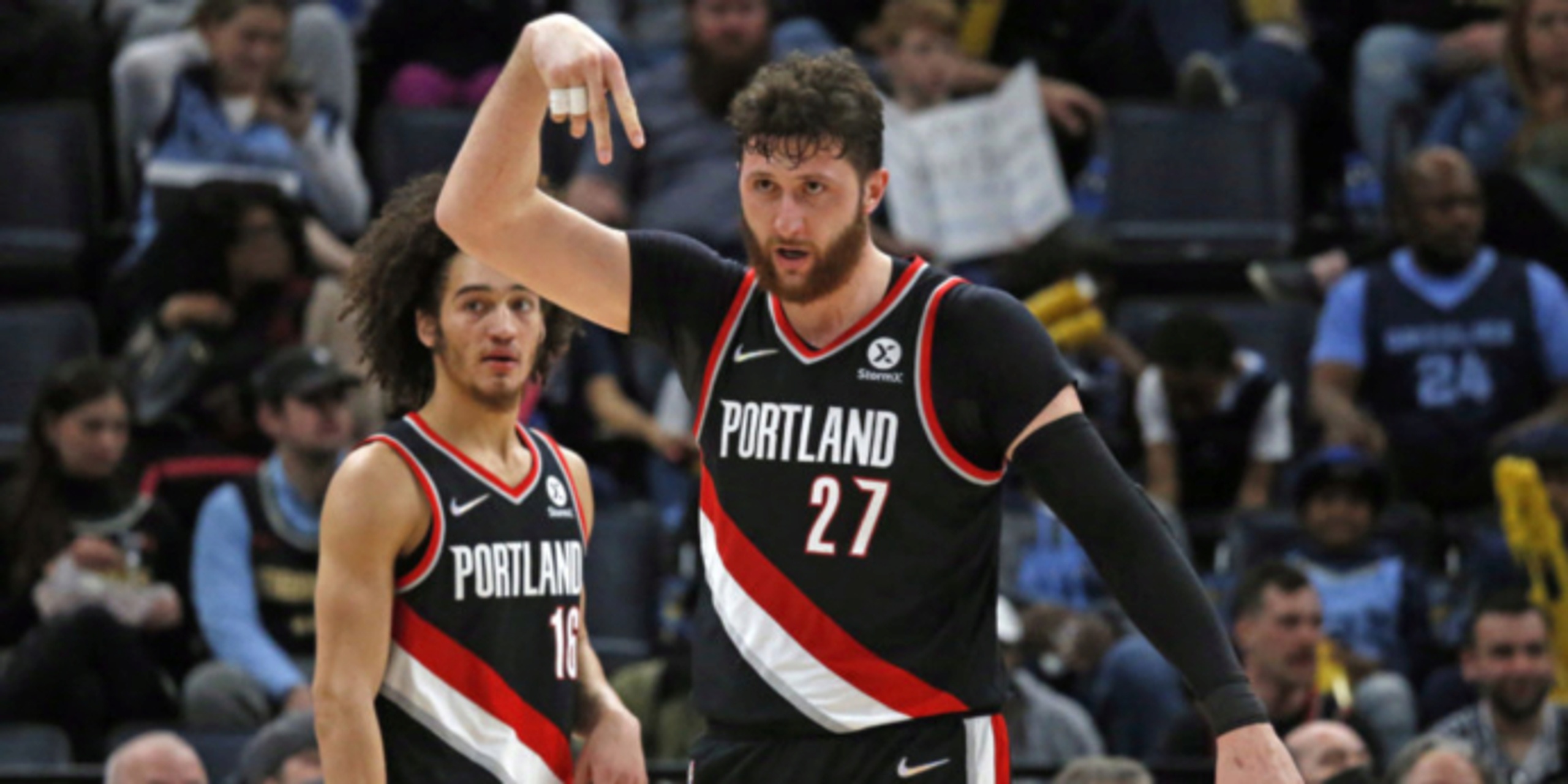 Portland's Nurkic out at least 4 weeks because of foot issue