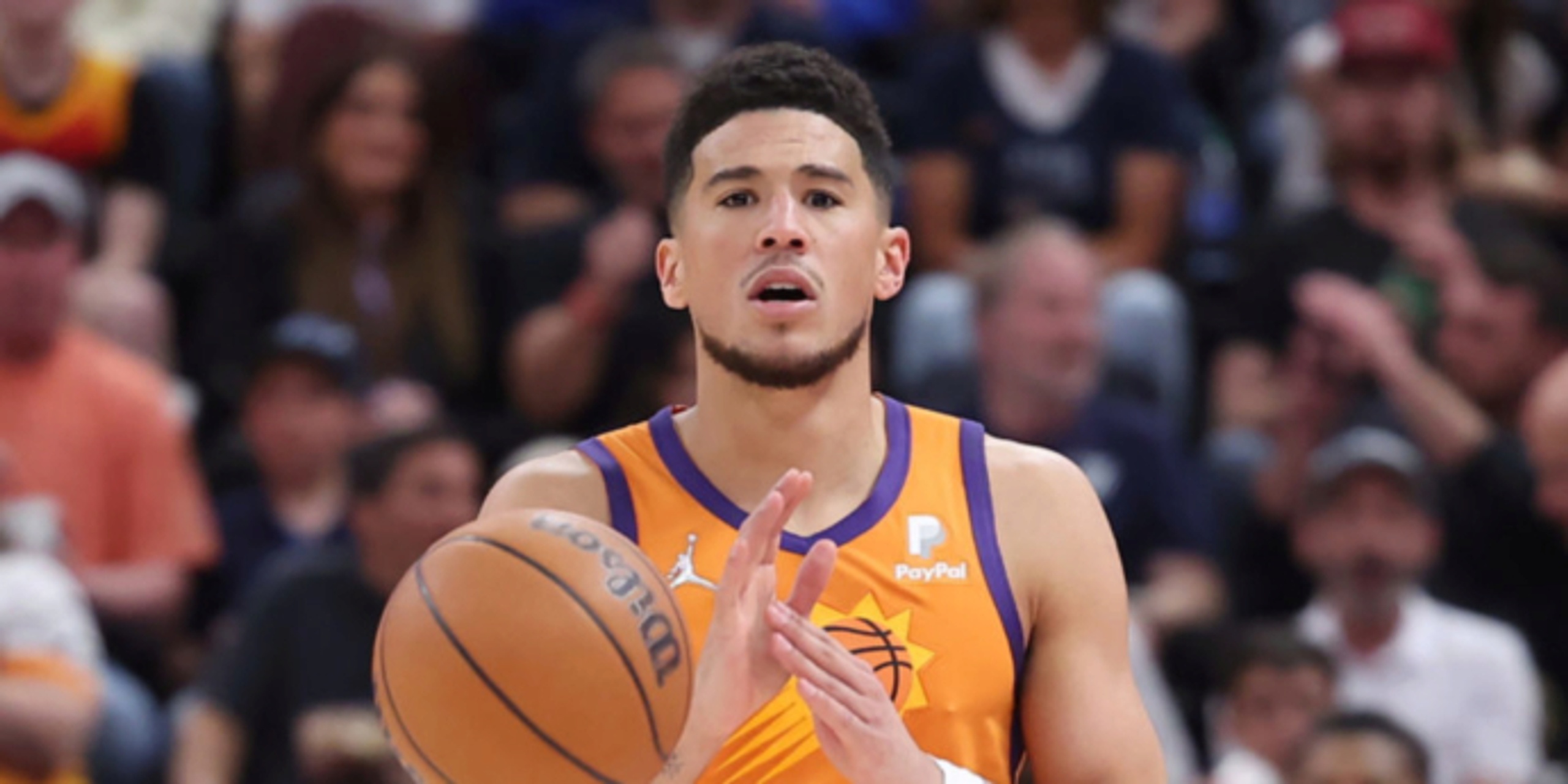 Woj: Devin Booker unlikely to play in Games 3 and 4