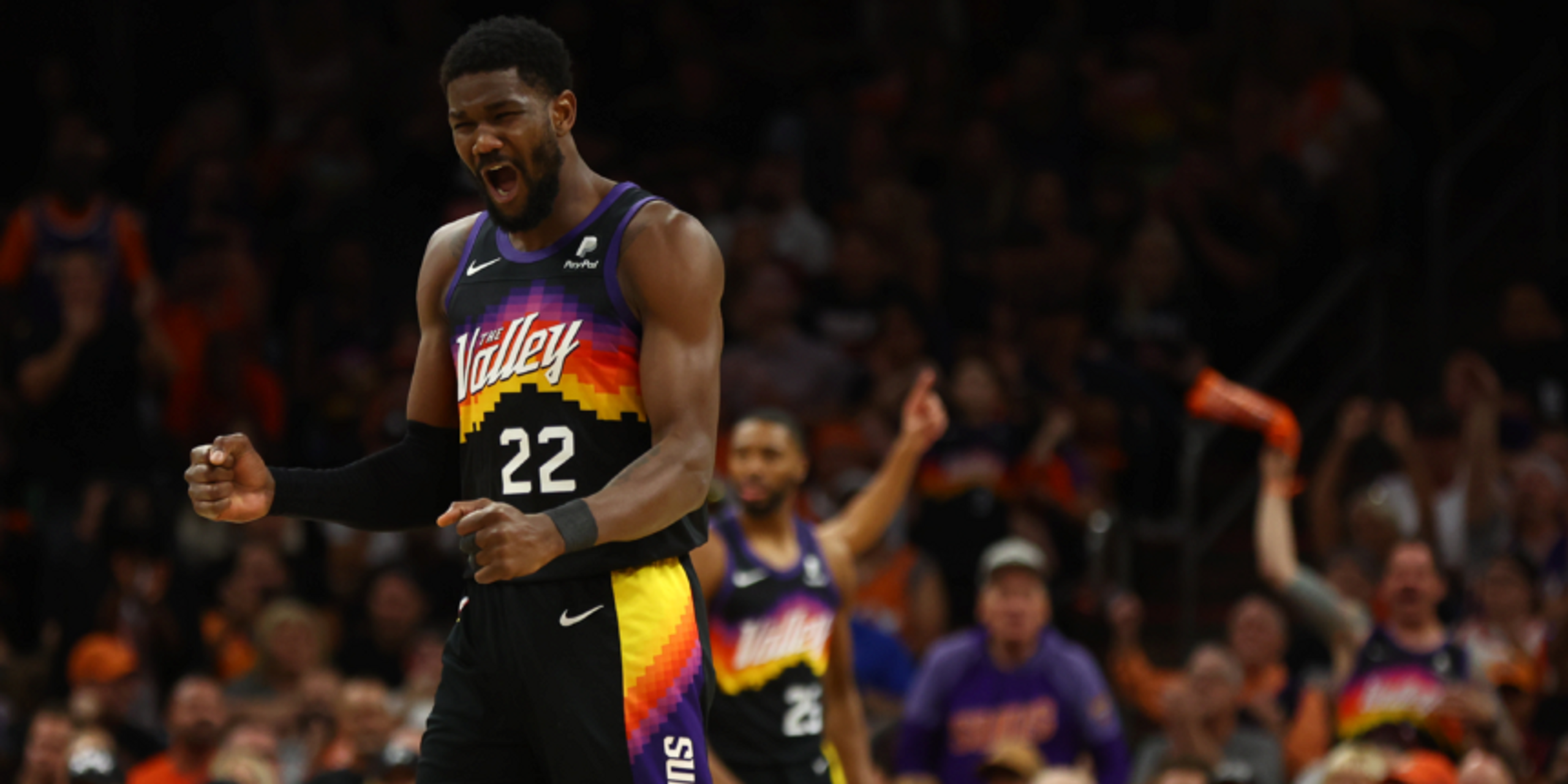 NBA Stats Notebook: Deandre Ayton's eruption at the elbows