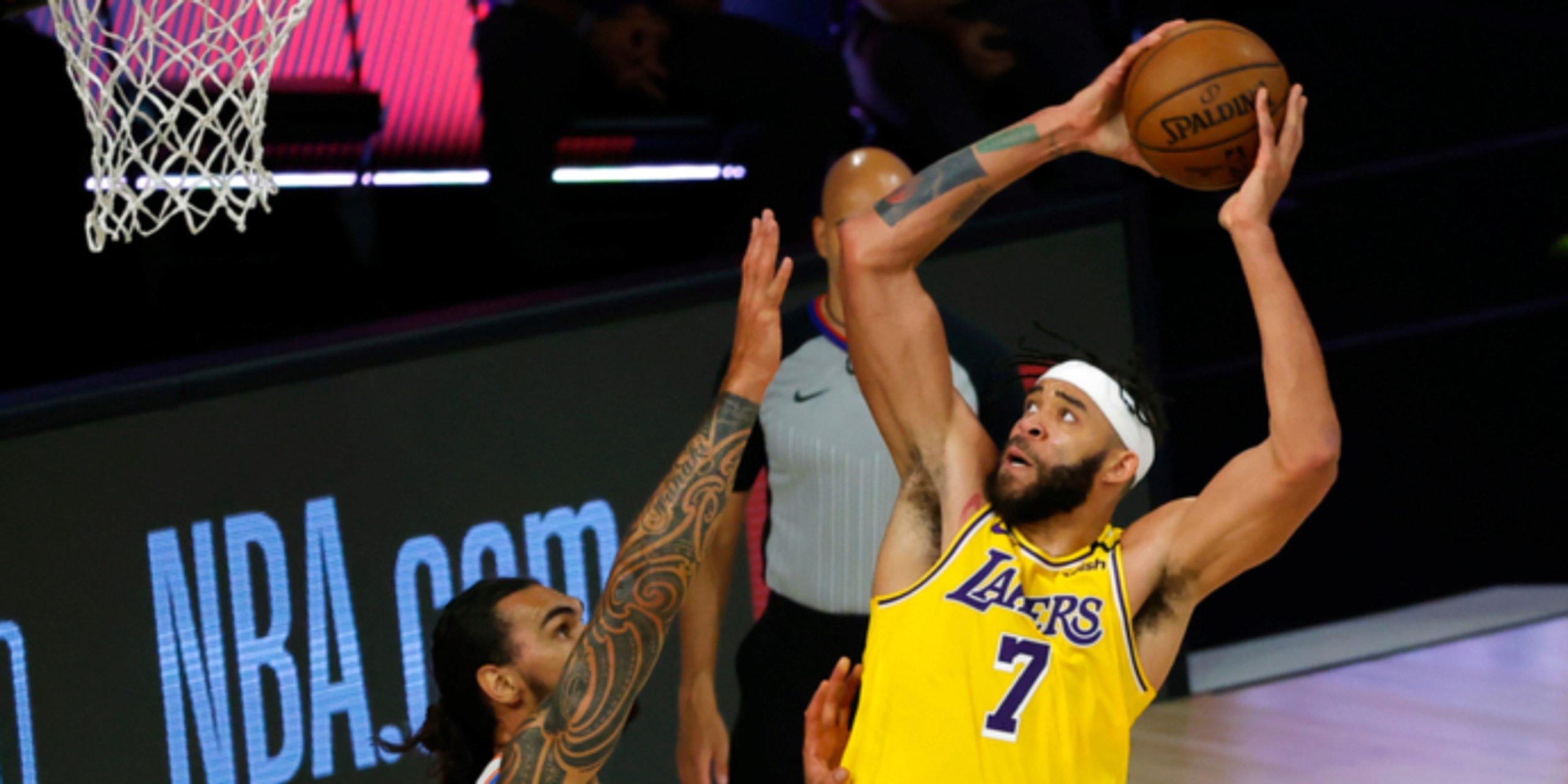 Lakers' JaVale McGee exercises player option