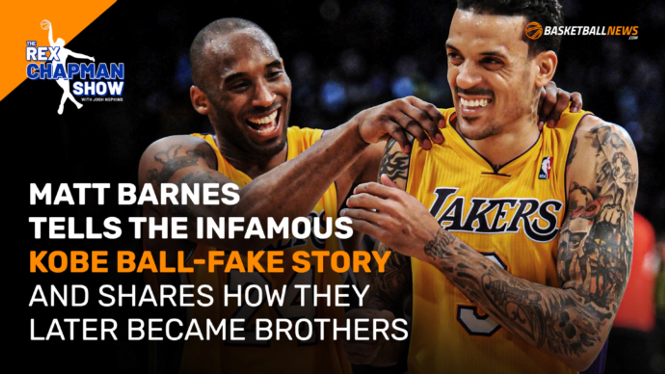 Matt Barnes tells the infamous Kobe Bryant ball-fake story