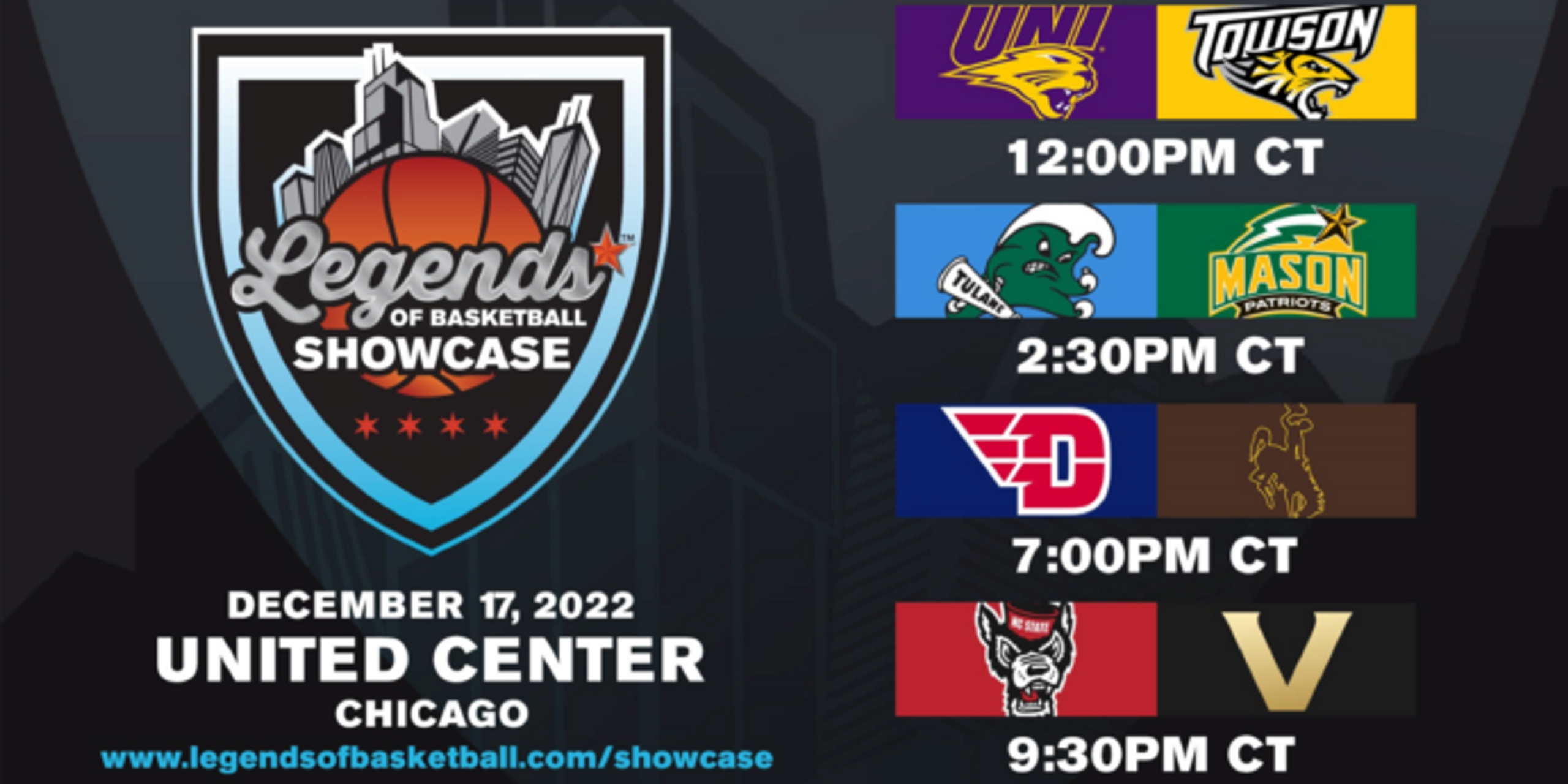 Inaugural Legends of Basketball Showcase set for Dec. 17 in Chicago