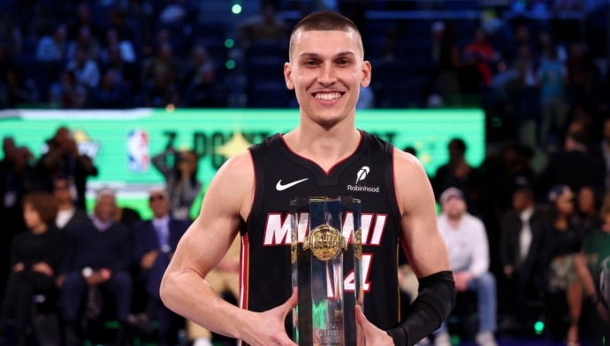 Tyler Herro secures 2025 NBA ThreePoint Contest title