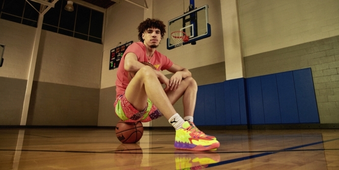 LaMelo Ball Debuts Puma MB.01 Shoes at NBA Media Day - Sports Illustrated  FanNation Kicks News, Analysis and More