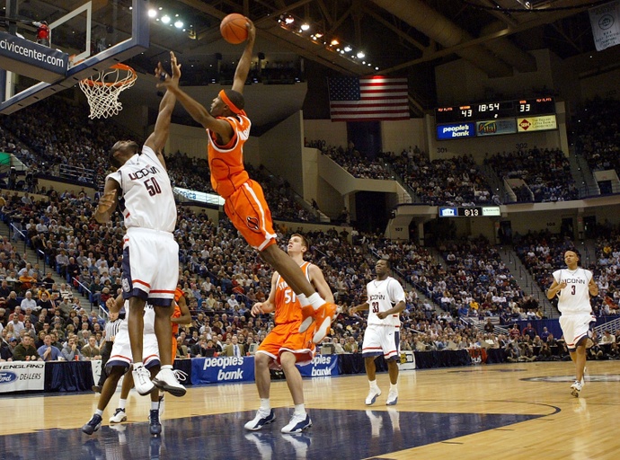 Syracuse Orange retired player jersey