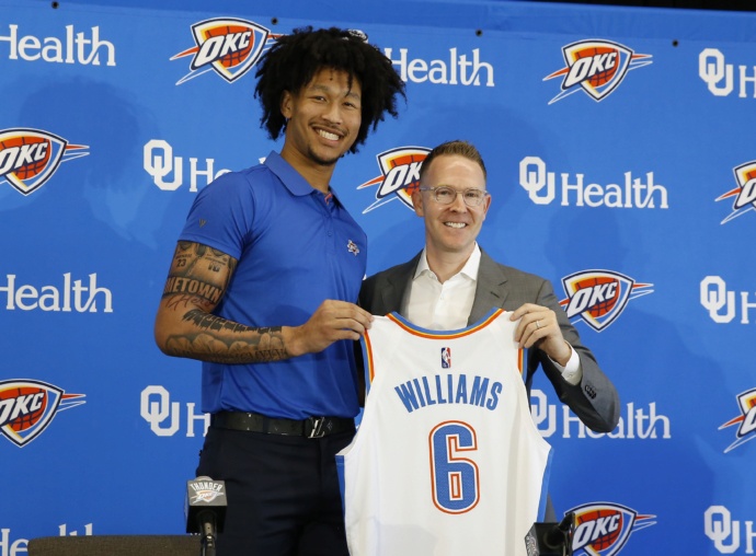 Jalen Williams is The Perfect Fit in The Thunder's Blueprint, Let's Break  Down The Tape - Sports Illustrated Oklahoma City Thunder News, Analysis and  More