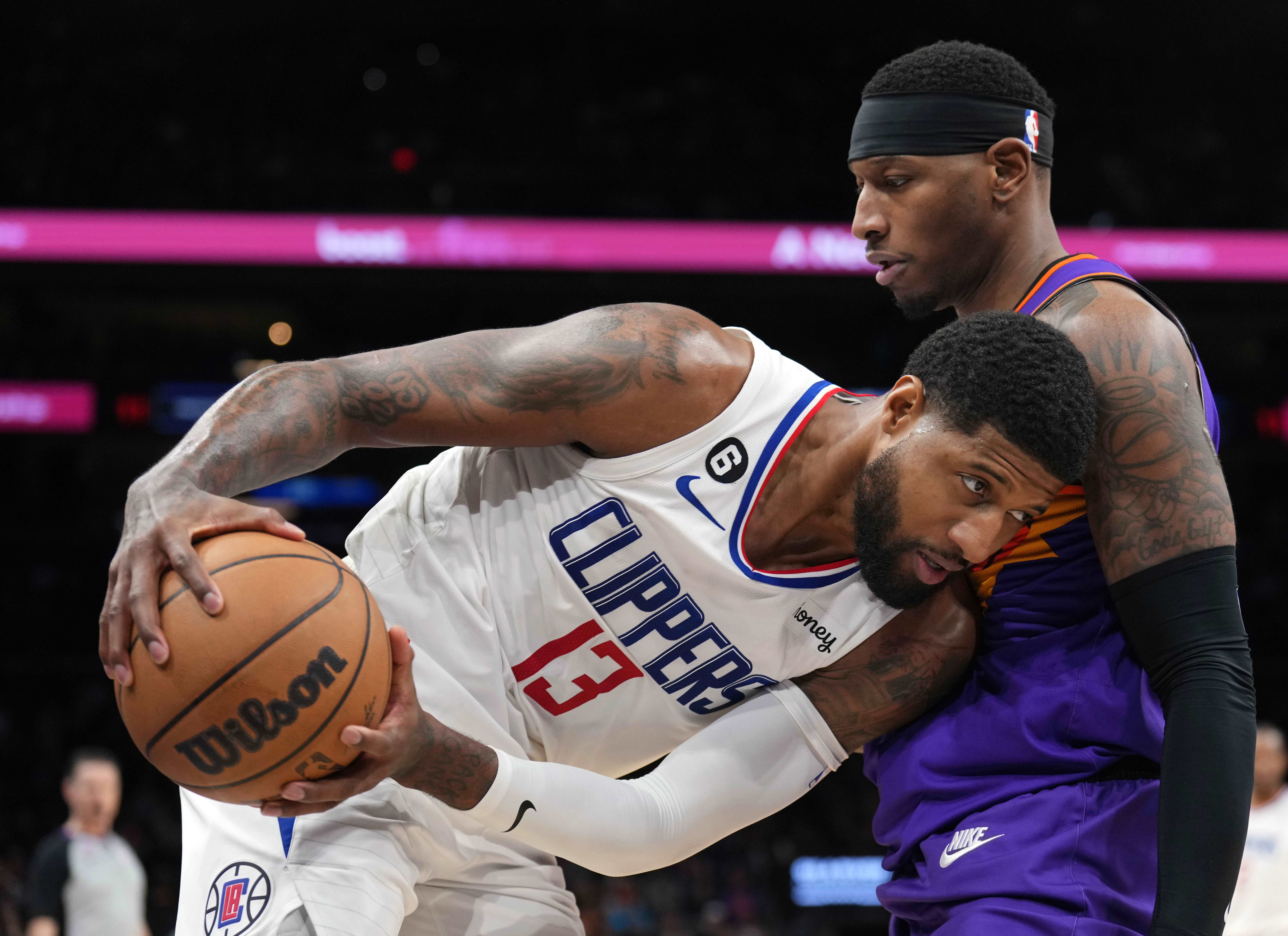 All-Star George, Mann lead Clippers past Suns 116-107