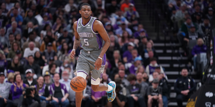 Kings' De'Aaron Fox enters Playoff pantheon with record debut only topped  by Luka Doncic