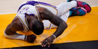 LeBron James out indefinitely with right ankle sprain