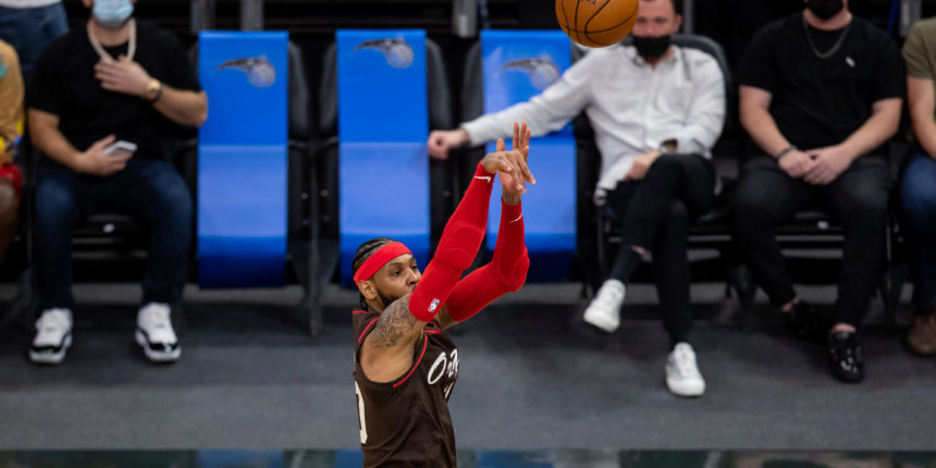 Carmelo Anthony moves up to No. 10 on NBA's all-time scoring list