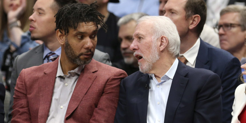 Gregg Popovich misses game to attend Tim Duncan's Hall-of-Fame ceremony