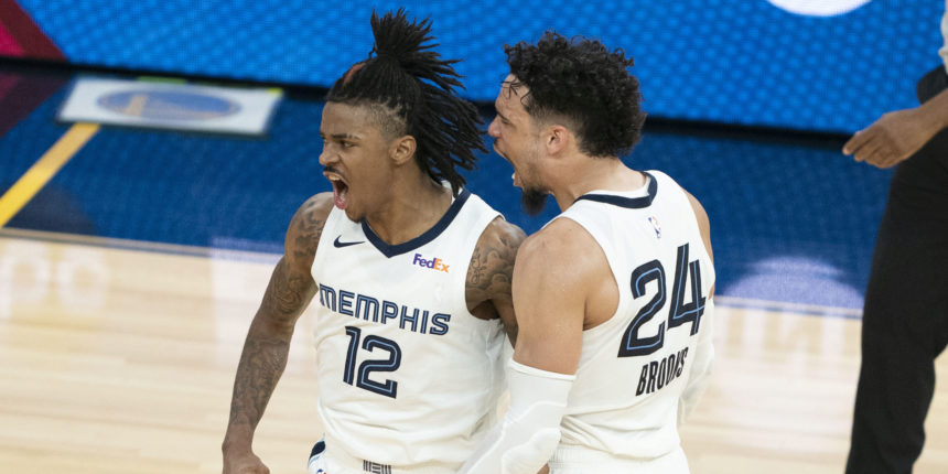 Ja Morant, Grizzlies beat Warriors in OT, advance to face Jazz