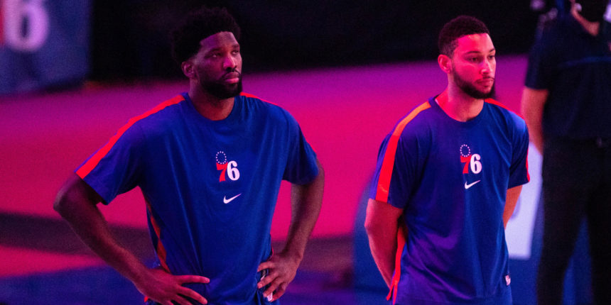 Joel Embiid can only carry Sixers as far as Ben Simmons will let him
