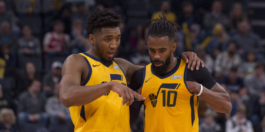 Mike Conley (hamstring), Donovan Mitchell (ankle) questionable for Game 6