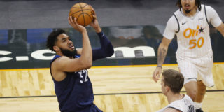 Karl-Anthony Towns lost 50 pounds while recovering from COVID-19