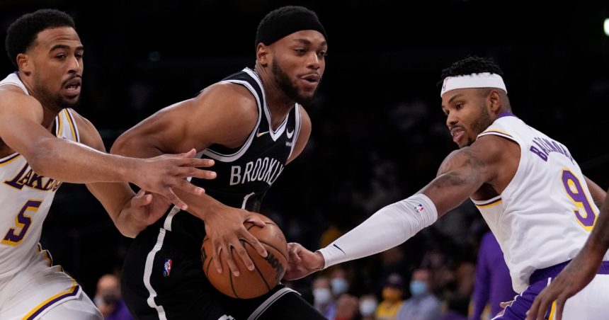 Nets beat Lakers as most stars sit in preseason opener