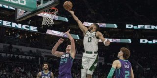 Tatum scores 41 points as Celtics beat Hornets 140-129 in OT