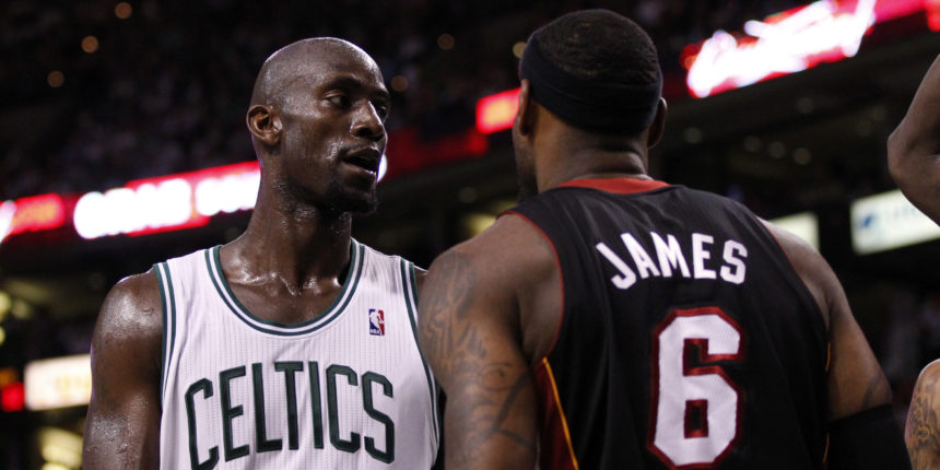 Kevin Garnett has a 'different level of respect' for LeBron, Jordan