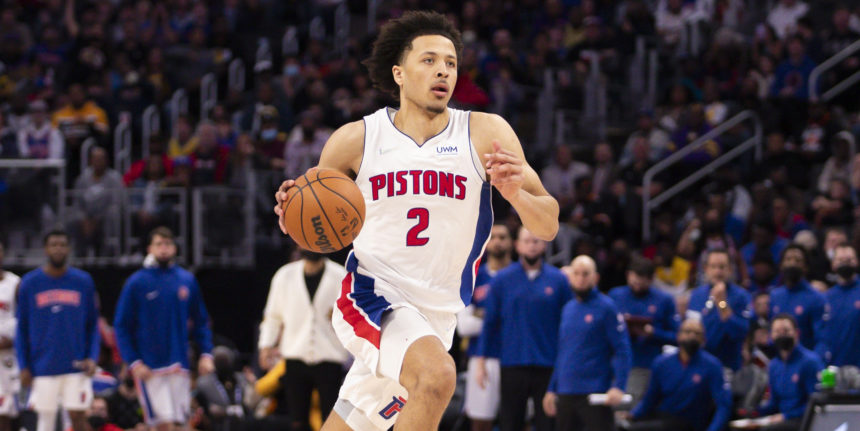 Cade Cunningham becomes youngest Piston to record triple-double