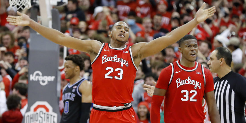 Ohio State upsets No. 1 Duke in final minutes, 71-66