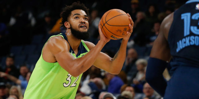 Karl-Anthony Towns says he’s the best shooting big in NBA history