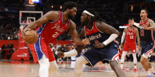 Embiid has 36 points and 13 rebounds, 76ers beat Wizards