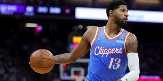 Paul George (elbow) out a 'few' more weeks