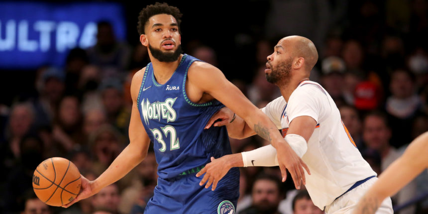 On the block: Wolves surging behind Karl-Anthony Towns-led post attack