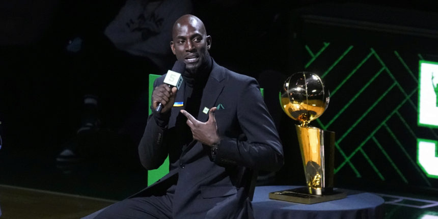 Even after 14 years, I was right at home with Kevin Garnett in Boston